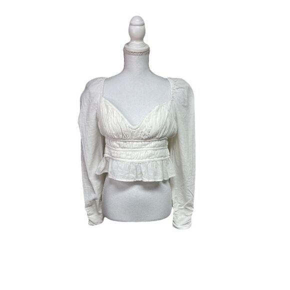 FREE PEOPLE Chloe Top In White - Picture 4 of 5